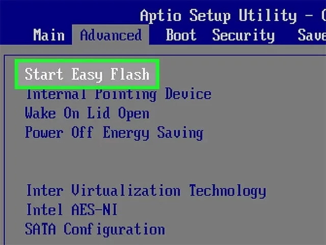 آموزش آپدیت Bios